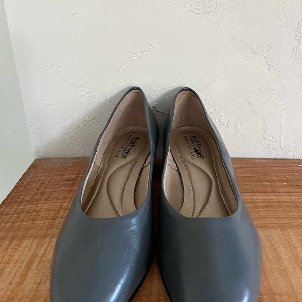 Hush Puppies Grey Pump Shoes Size - Picture 2 of 7
